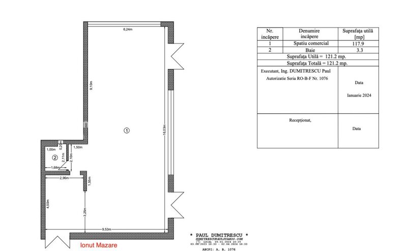 Spatiu Comercial 120MP - Vitrina 22ML | Lujerului - Liceul Finlandez